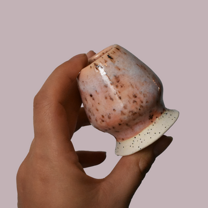 Chawan artesanal de cerámica y chasen naoshi
